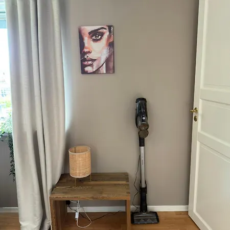 Διαμέρισμα Sentralt I Fredrikstad, Gratis Parkering Og Varmepumpe Med Ac